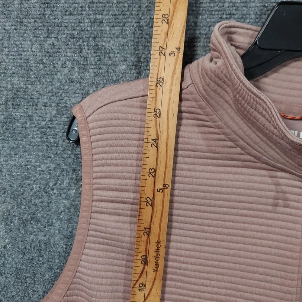 Alaskan Hardgear Vest Mens‎ XL Pink Fleece Full Zip Duluth Trading Co Outdoor